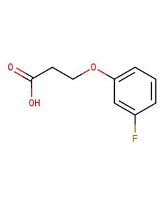 Astatech 3-(3-FLUOROPHENOXY)PROPIONIC ACID; 1G; Purity 95%; MDL-MFCD01931913